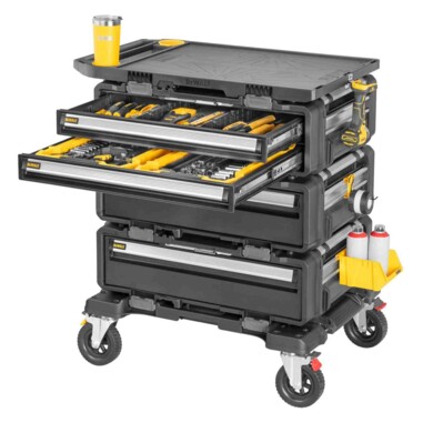 Робоча станція 5 в 1 (комплект ящиків на візку) TOUGHSYSTEM 2.0 DXL DeWALT DWST60510-1 фото 2