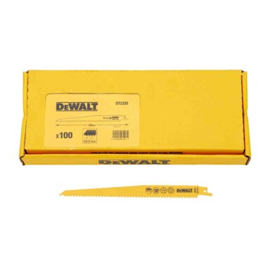 Полотно пиляльне DeWALT, BiM, для шабельних пил DeWALT DT2320 фото 2