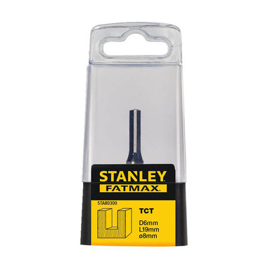 Фреза по дереву пазова пряма діаметром 6 мм STANLEY STA80300 фото 2