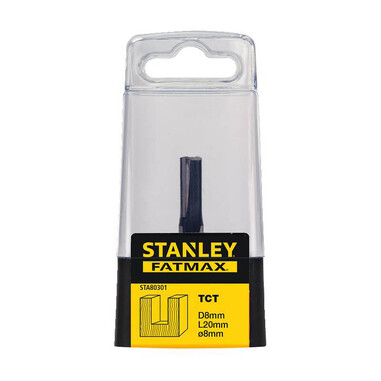 Фреза по дереву пазова пряма діаметром 8 мм STANLEY STA80301 фото 2