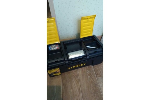 Скринька Basic Toolbox, розміри 394x220x162 мм STANLEY 1-79-216 фото 3