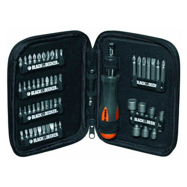 Набір біт 56 предметів BLACK+DECKER A7104