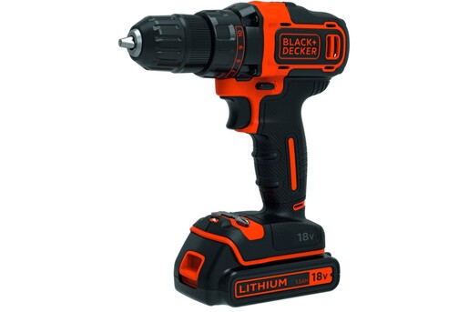 Акумуляторний дриль-шуруповерт BLACK+DECKER BDCDD186KB фото 5