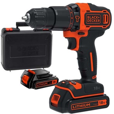 Шуруповерт ударний BLACK+DECKER BDCHD18KB
