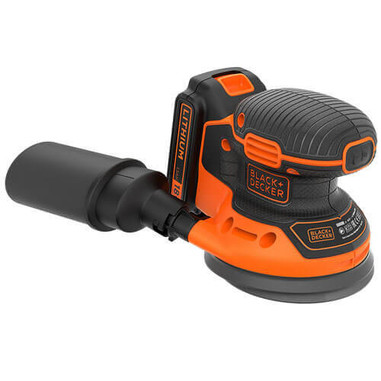 Ексцентрикова шліфувальна машина акумуляторна BLACK+DECKER BDCROS18