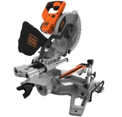 Пила торцювальна мережева BLACK+DECKER BES701 фото 2