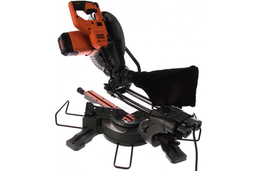 Пила торцювальна мережева BLACK+DECKER BES710 фото 3