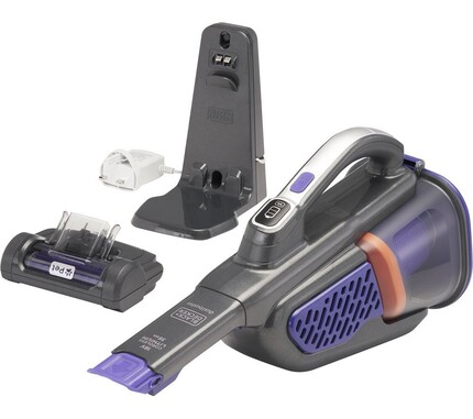 Пилосос акумуляторний BLACK+DECKER BHHV520BFP з насадкою для збирання вовни свійських тварин фото 3