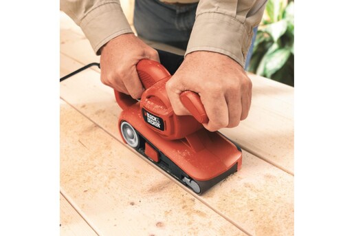 Стрічкова шліфувальна машина BLACK+DECKER KA86 фото 5