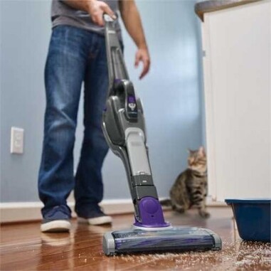 Пилосос акумуляторний (електровіник) BLACK+DECKER SVJ520BFSP фото 4