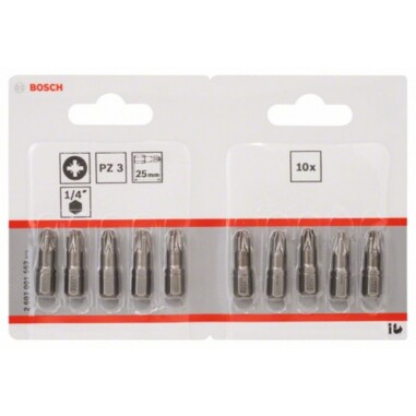 Bosch 2607001563 10 біт Extra Hard 25 мм PZ3