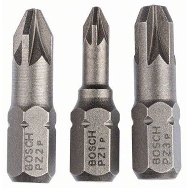 Bosch 2607001753 3 біти Extra Hard 25 мм PZ / 1/2/3