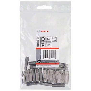 Bosch 2607002500 25 БІТ 25мм TORX T40 XH