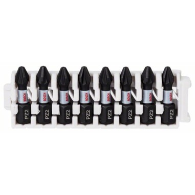 Bosch 2608522325 Касета ударних біт Impact Control 25 ММ PZ2 8 шт