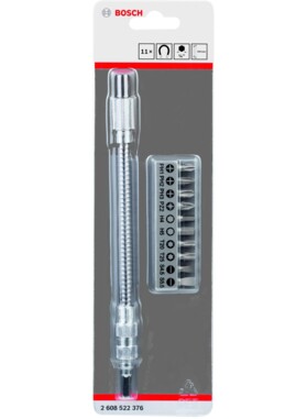 Bosch 2608522376 Гнучкий подовжувач 200 мм + 10 біт
