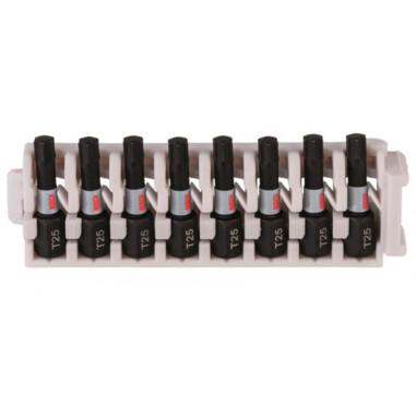 Bosch 2608522381 Касета ударних біт Impact Control 25 мм T25 8 шт