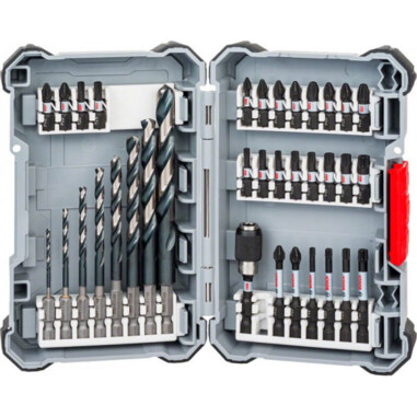Bosch 2608577148 Набір Impact Control Кейс L - ударні біти і Свердел по металу 35шт