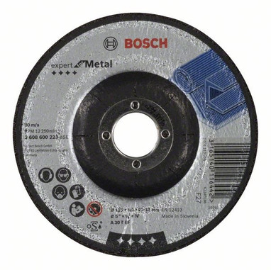 Диск шліфувальний по металу Bosch 125 мм (2608600223)