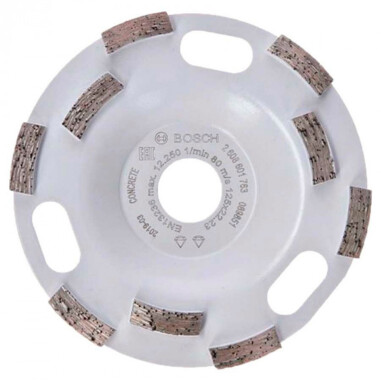 Bosch 2608601763 Алмазна чашка Expert for Concrete 125mm Aquarius Fast Removal