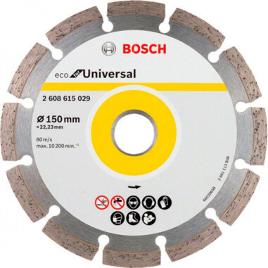 Bosch 2608615029 Алмазний диск ECO Universal 150-22,23