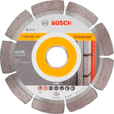 Bosch 2608615041 10 шт. алм диск ECO Universal 125-22,23