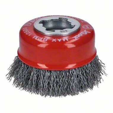 Bosch 2608620725 X-LOCK Чашкова щітка Вита 75мм СТАЛЬ 0.3мм