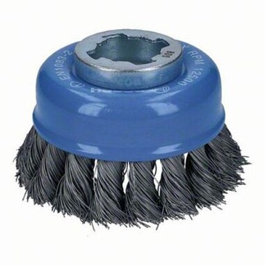 Bosch 2608620726 X-LOCK Чашкова щітка пучки 75мм СТАЛЬ 0.35мм