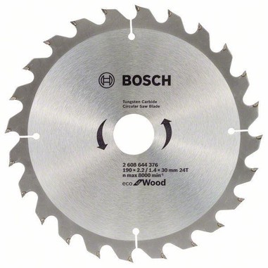 Пиляльний диск Bosch Optiline Wood ECO 190х30 Z24 (2608644376)