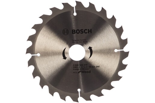 Пиляльний диск Bosch Optiline Wood ECO 190х30 Z24 (2608644376) фото 2