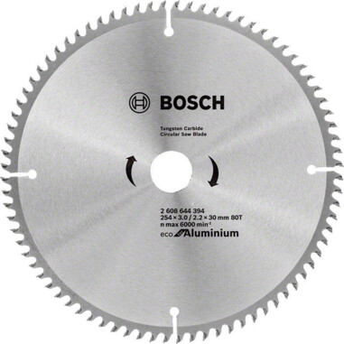 Bosch 2608644394 Пильний диск ECO ALU / Multi 254x30-80T