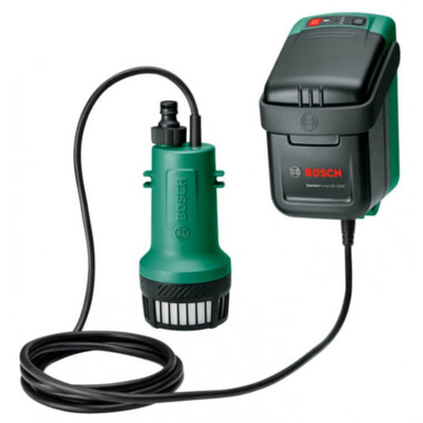 Акумуляторниий насос Bosch GardenPump 18V-2000, 1 акб 18V 2,5 Ah (06008C4202)