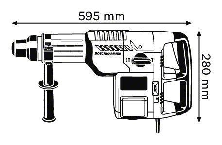 Перфоратор Bosch GBH 8-45 DV (0611265000) фото 4