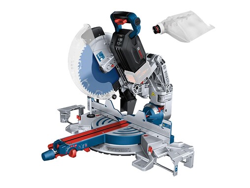 Акумуляторна торцювальна пилка Bosch GCM 18V-305 GDC без АКБ та ЗУ (0601B43000)