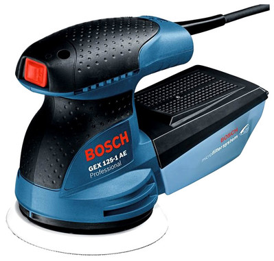 Ексцентрикова шліфувальна машина Bosch GEX 125-1 AE (0601387500)