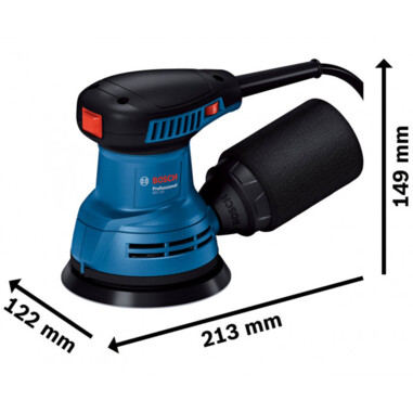 Ексцентрикова шліфмашина Bosch GEX 125 (06013A8020) фото 2