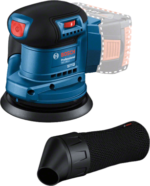 Ексцентрикова шліфмашина Bosch GEX 185-LI соло (06013A5020)