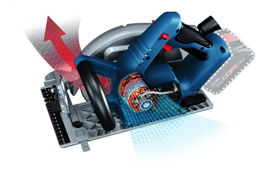 Акумуляторна дискова пилка Bosch GKS 18V-68 C (каркас) (06016B5000) фото 5