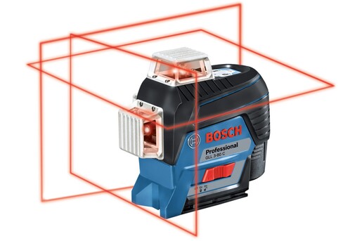 Лазерний нівелір Bosch GLL 3-80 C+BM1+LR 7 (0601063R05) фото 2