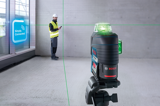 Лінійний лазерний нівелір Bosch GLL 3-80 CG Professional + BM 1 (12 V) + L-Boxx (0601063T00) фото 4