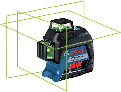 Лазерний нівелір Bosch GLL 3-80 G Professional, кейс (0601063Y00) фото 2