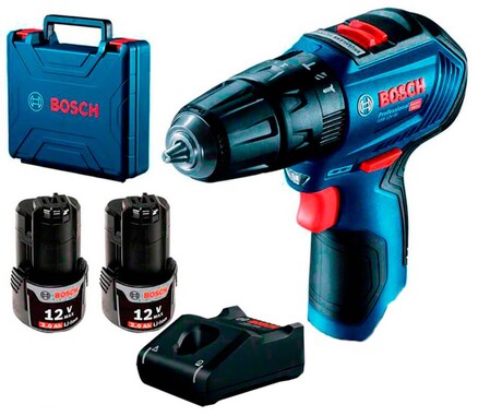 Акумуляторний ударний дриль-шуруповерт Bosch GSB 12V-30 (06019G9100)