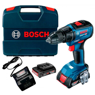 Акумуляторний безщітковий ударний дриль-шуруповерт Bosch GSB 18V-50 (06019H5100)