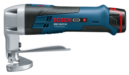 Ножиці акумуляторні по листовому металу Bosch GSC 10,8 V-LI solo (0601926105)
