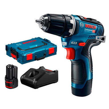 Акумуляторний дриль-шуруповерт Bosch GSR 12V-35 L-BOXX 102 (06019H8002)