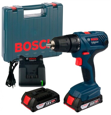Шуруповерт Bosch GSR 180-Li + 2 акб 2 Ah (06019F8109)