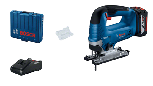 Акумуляторний лобзик Bosch GST 185-LI, 1 x GBA 18V 4.0Ah,  GAL 18V-20, кейс (06015B3023)