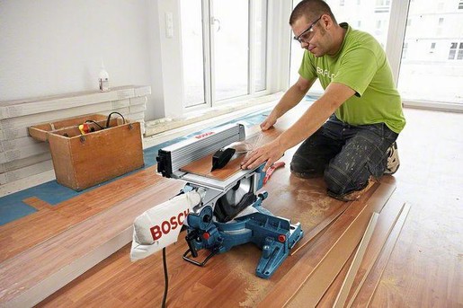 Пила торцювальна комбінована Bosch GTM 12 JL (0601B15001) фото 3