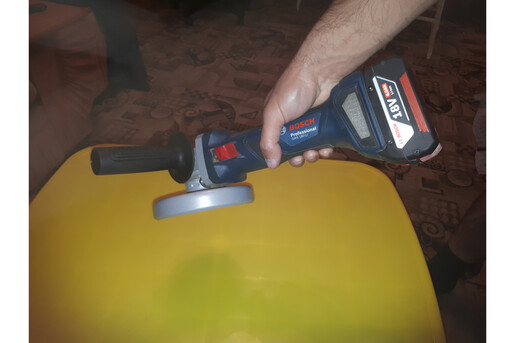 Болгарка акумуляторна Bosch GWS 180-Li Professional картон соло (06019H9020) фото 5