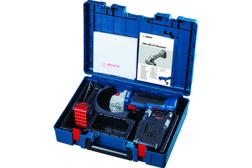 Акумуляторна кутова шліфувальна машина Bosch GWS 180-LI (06019H9025) фото 2