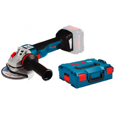 Кутова шліфмашина Bosch GWS 18V-10 SC Professional, без акб в L-Boxx 136 (06019G340B)